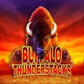 Buffalo Thunderstacks logo by Amatic Industries at Spinzen CasinoBuffalo Thunderstacks