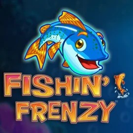 Fishin Frenzy slot logo by Blueprint Gaming at Spinzen CasinoFishin Frenzy