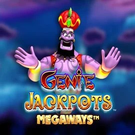 Logo of Genie Jackpots Megaways from Blueprint Gaming at Spinzen Casino