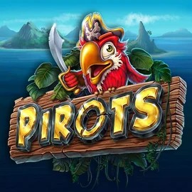 Pirots slot logo by ELK Studios at Spinzen CasinoPirots